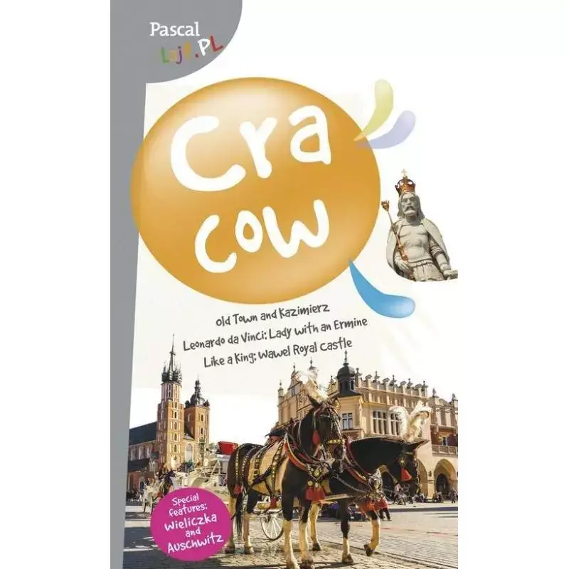 CRACOW KRAKÓW PRZEWODNIK ILUSTROWANY WERSJA ANGIELSKA Szybka dostawa