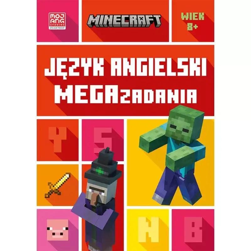 Ostatnia szansa MINECRAFT. JĘZYK ANGIELSKI. MEGAZADANIA 8+