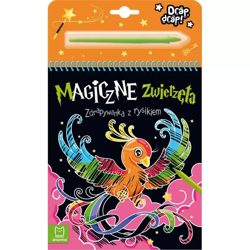 MAGICZNE ZWIERZĘTA ZDRAPYWANKA Z RYSIKIEM Cena promocyjna