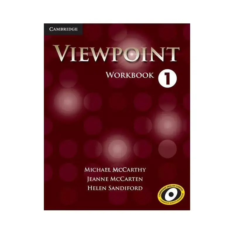 Zamów teraz VIEWPOINT 1 WORKBOOK