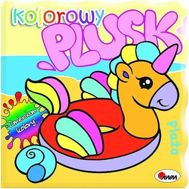 PLAŻA. KOLOROWY PLUSK Tani