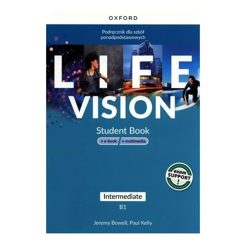 Dostępne od ręki LIFE VISION INTERMEDIATE PODRĘCZNIK + E-BOOK + MULTIMEDIA