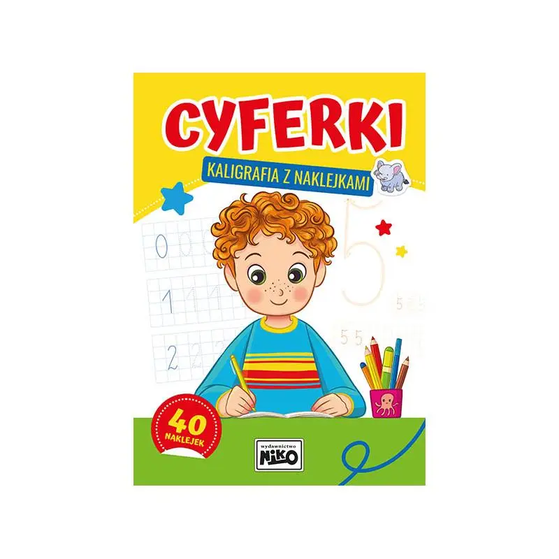 CYFERKI. KALIGRAFIA Z NAKLEJKAMI Dostępne od ręki