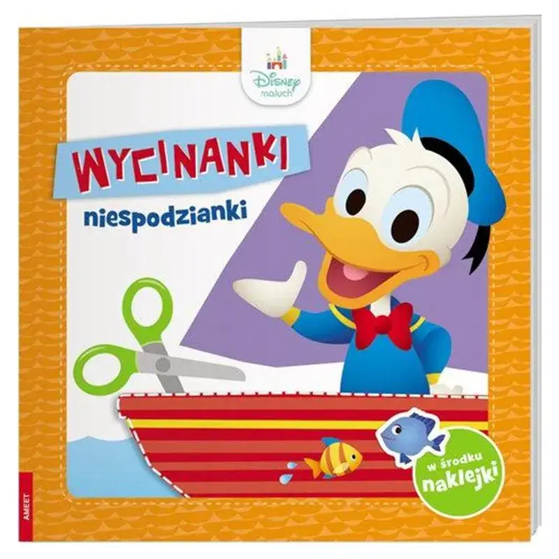 Bestseller DISNEY MALUCH. WYCINANKI NIESPODZIANKI Z NAKLEJKAMI