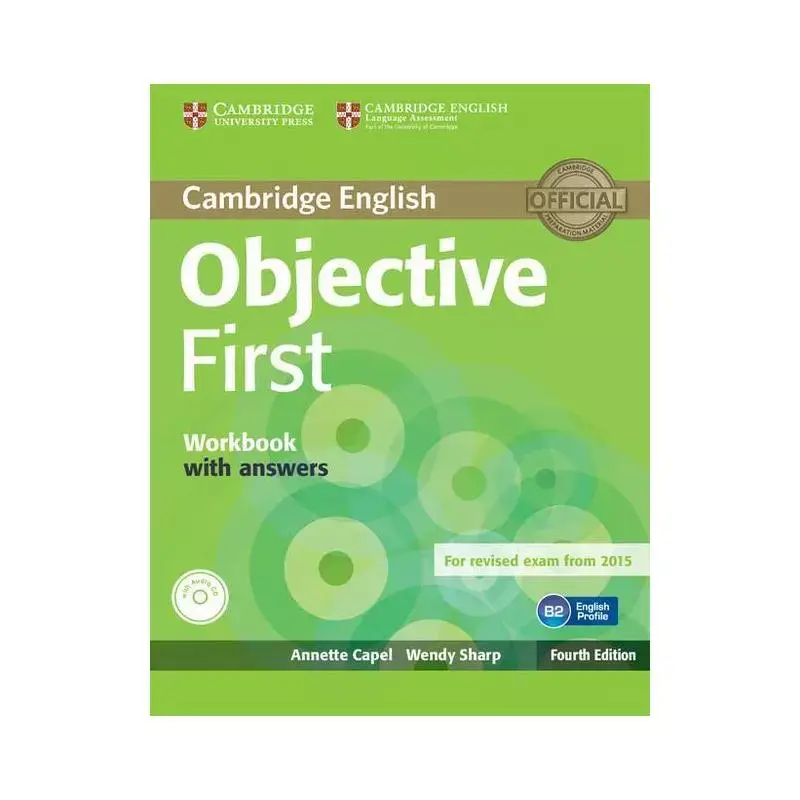 OBJECTIVE FIRST WORKBOOK WITH ANSWERS + CD Nowy