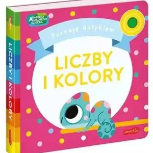 Liczby i kolory. Akademia Mądrego Dziecka. Poznaję dotykiem Szybka dostawa