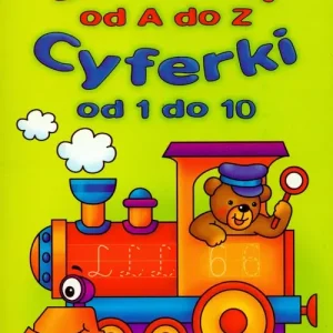 Literki A-Z. Cyferki 1-10. 4-6 lat Zniżka