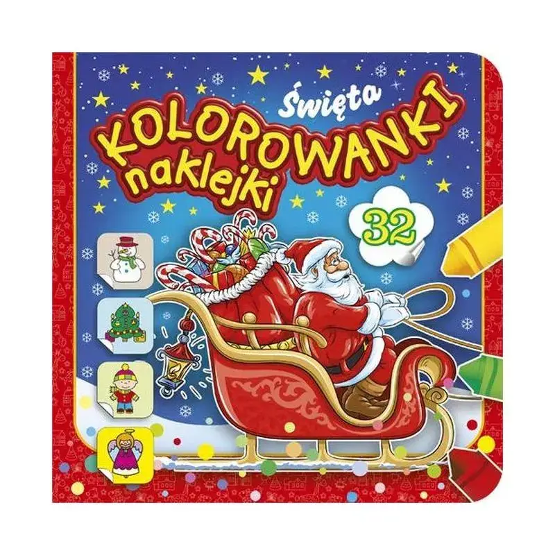 Rabat ŚWIĘTA. KOLOROWANKI Z NAKLEJKAMI