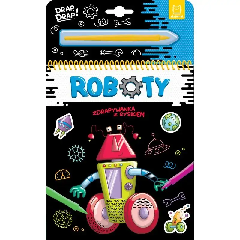 ROBOTY. ZDRAPYWANKA Z RYSIKIEM Nie przegap