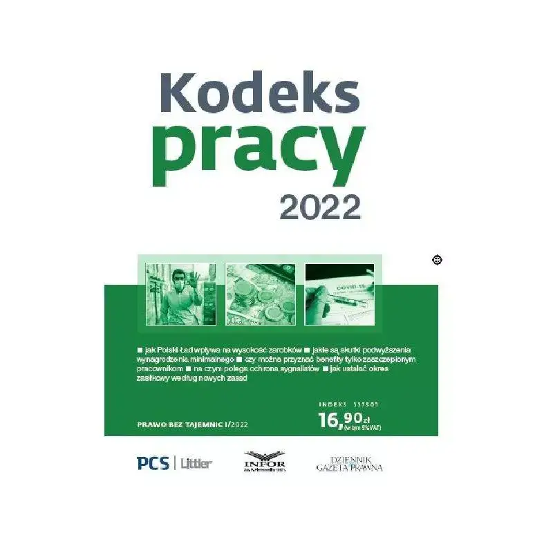 KODEKS PRACY 2022. PRAWO BEZ TAJEMNIC 1/2022 Tani