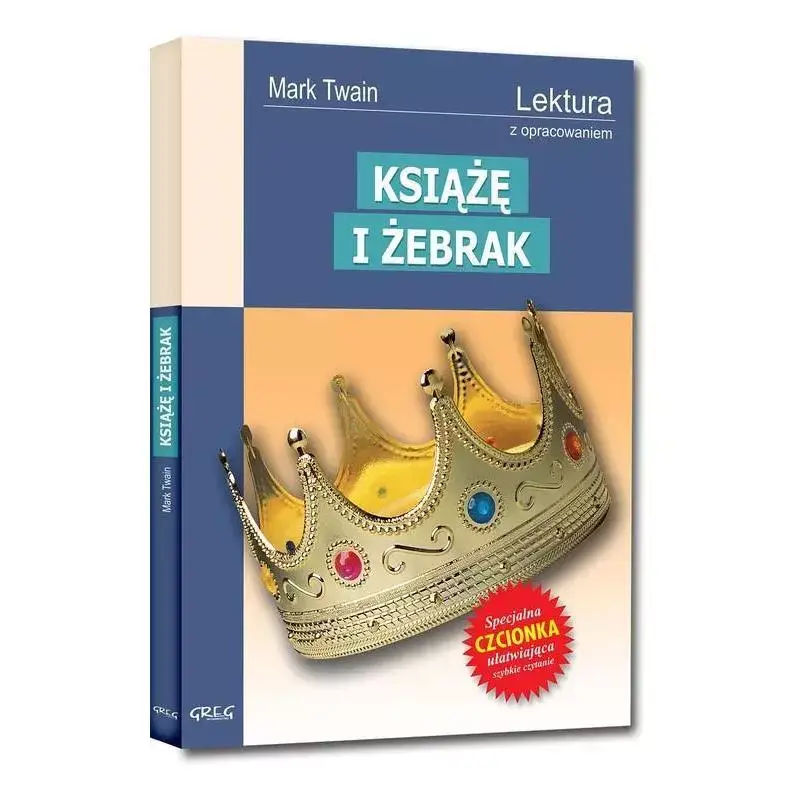 KSIĄŻĘ I ŻEBRAK. LEKTURA Z OPRACOWANIEM Wyprzedaż