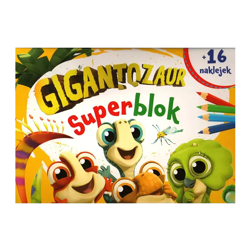 Kup teraz SUPERBLOK GIGANTOZAUR + 16 NAKLEJEK