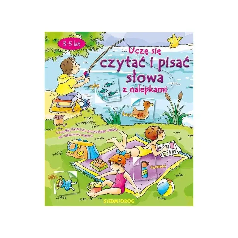 Wybór klientów UCZĘ SIĘ CZYTAĆ I PISAĆ SŁOWA Z NALEPKAMI 3-5 LAT