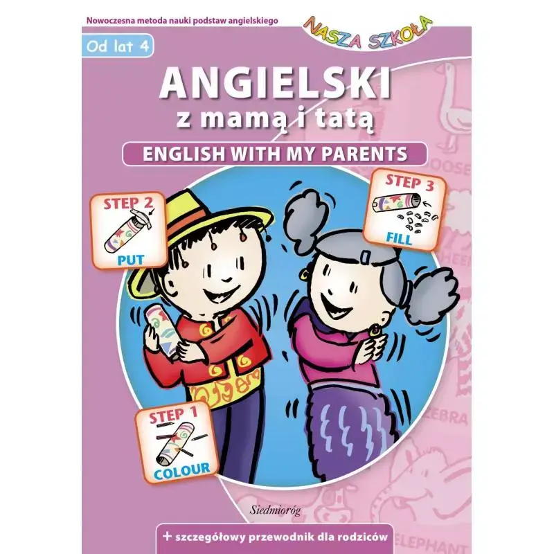 ANGIELSKI Z MAMĄ I TATĄ 4+ Bezpieczna płatność