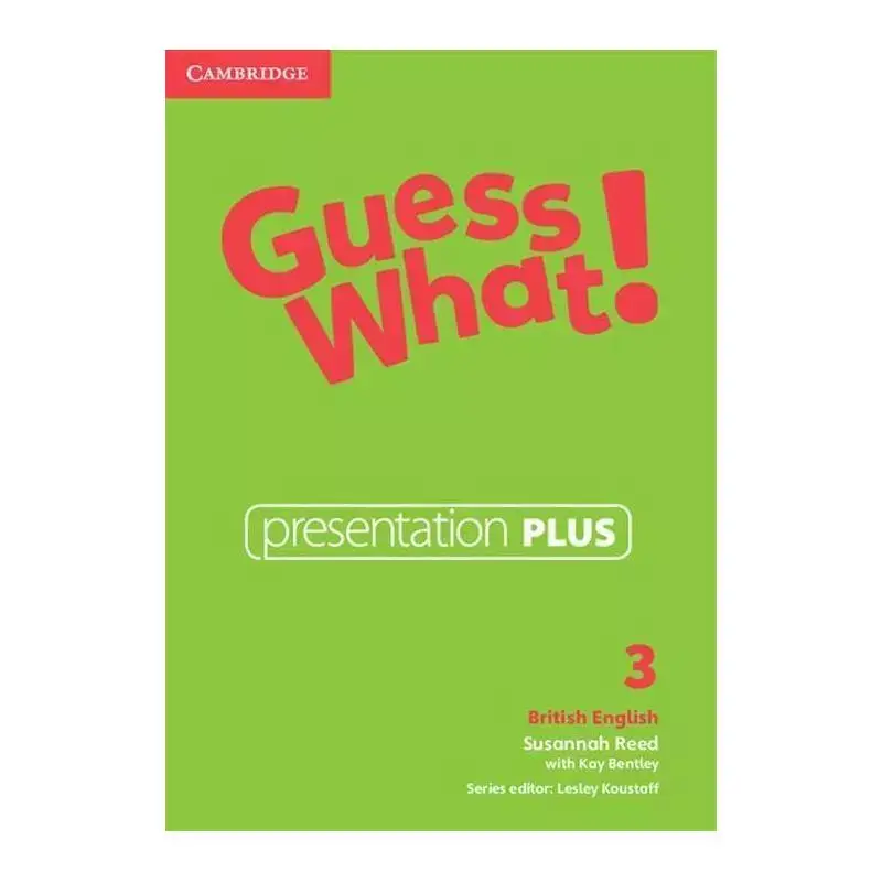 Okazja GUESS WHAT! 3 PRESENTATION PLUS DVD
