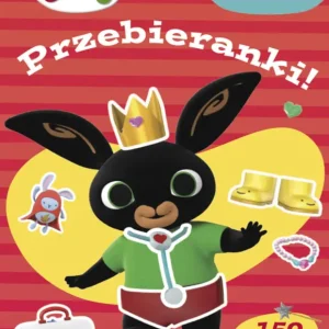 Bing. Przebieranki! Zabawy i zadania z naklejkami Cena promocyjna