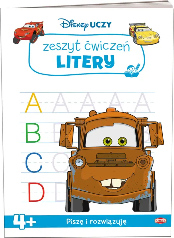 Disney uczy. Auta. Litery Oferta limitowana