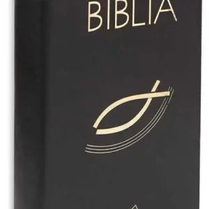 Biblia „z rybką” – oprawa czarna, z suwakiem, z kolorową wkładką Tani