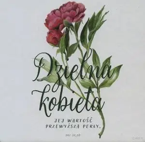 Oferta limitowana PODKŁADKA KORKOWADzielna kobieta (kwiat)