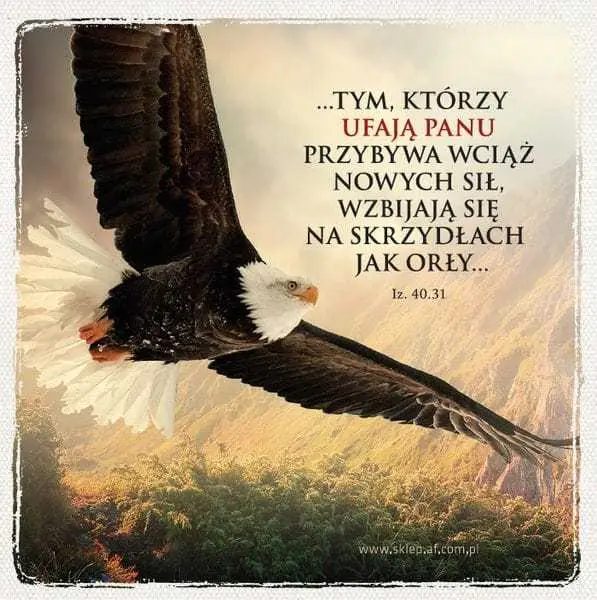 Kup online PODKŁADKA KORKOWA z tekstem: …TYM, KTÓRZY UFAJĄ PANU PRZYBYWA WCIĄŻ NOWYCH SIŁ…