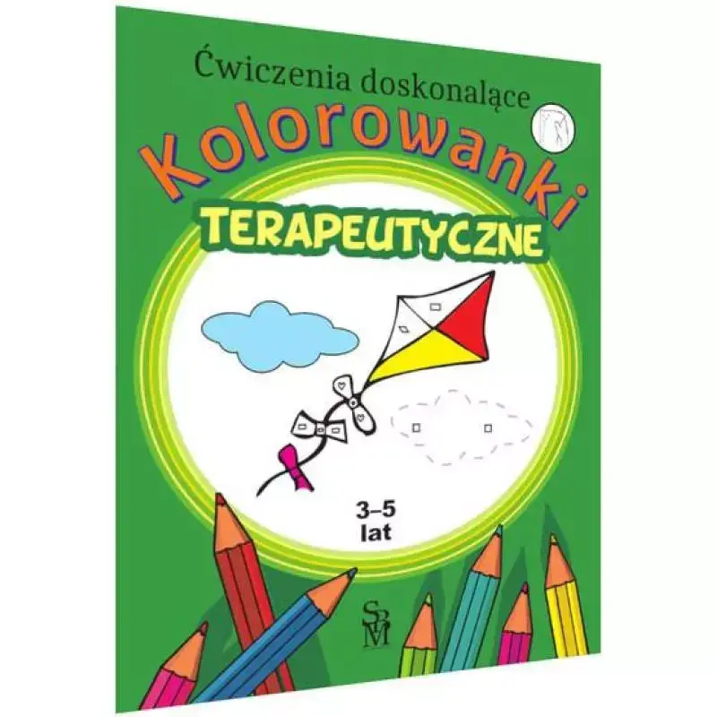 KOLOROWANKI TERAPEUTYCZNE ĆWICZENIA DOSKONALĄCE 3-5 LAT MONIKA OSTROWSKA Cena promocyjna