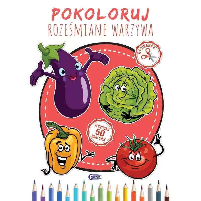 POKOLORUJ ROZEŚMIANE WARZYWA Sprawdź teraz