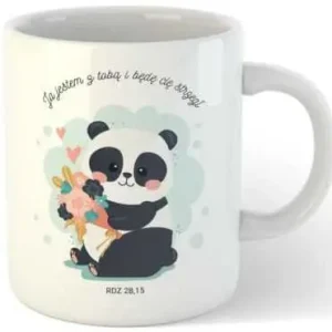 Hit sprzedaży KUBEK CERAMICZNY Ja jestem z tobą i będę cię strzegł