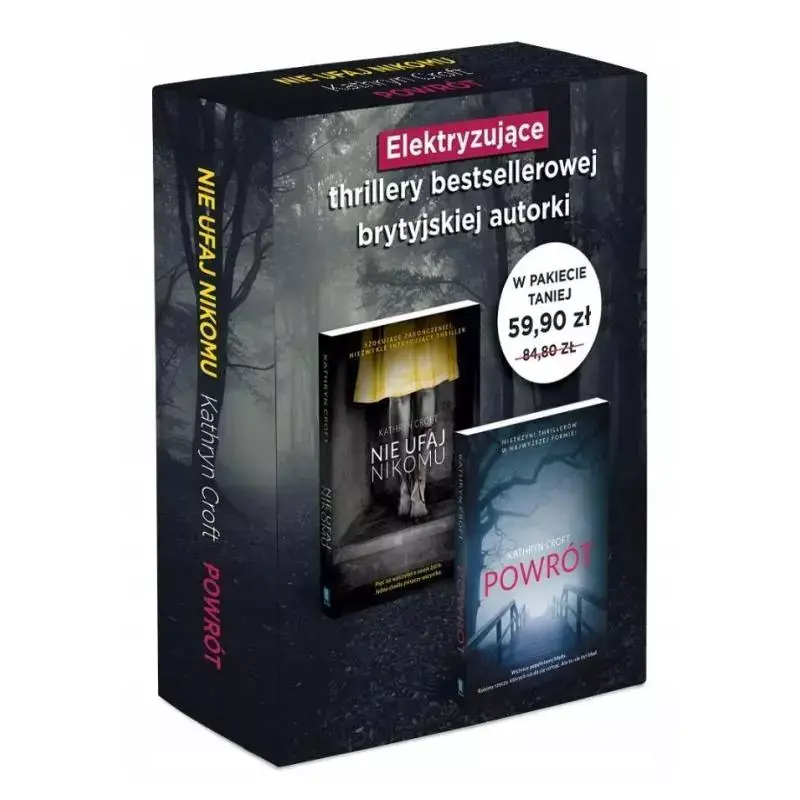 NIE UFAJ NIKOMU + POWRÓT PAKIET 2 W CENIE 1 Wyjątkowa oferta