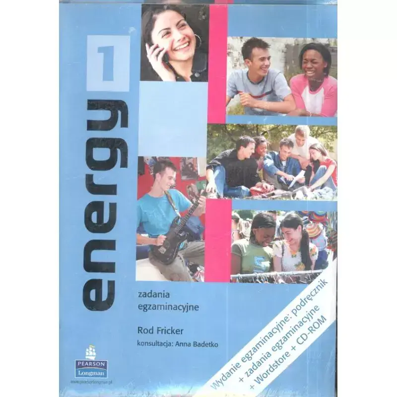 Tylko dziś ENERGY 1. WYDANIE EGZAMINACYJNE PODRĘCZNIK, ZADANIA EGZAMINACYJNE +CD.