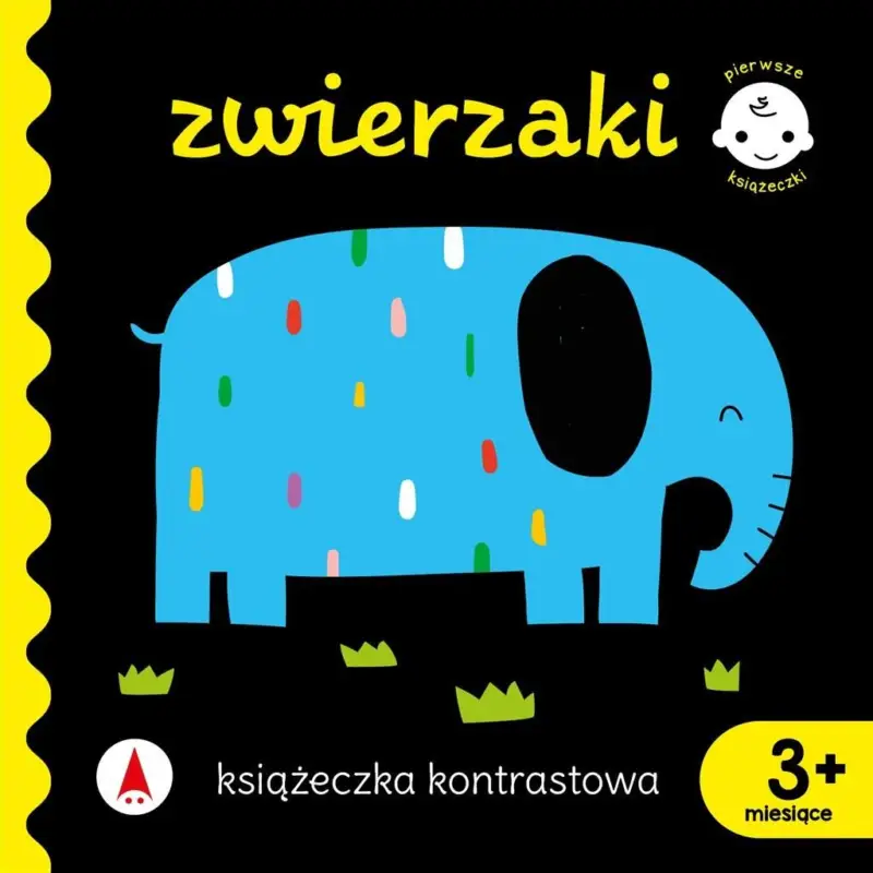 Zwierzaki. Książeczka kontrastowa Hit sprzedaży