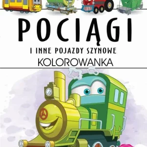 Pociągi i inne pojazdy szynowe. Kolorowanka Bezpieczna płatność
