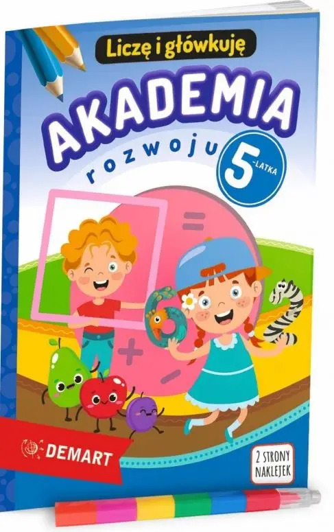 Akademia rozwoju 5-latka. Liczę i główkuję Dodaj do koszyka