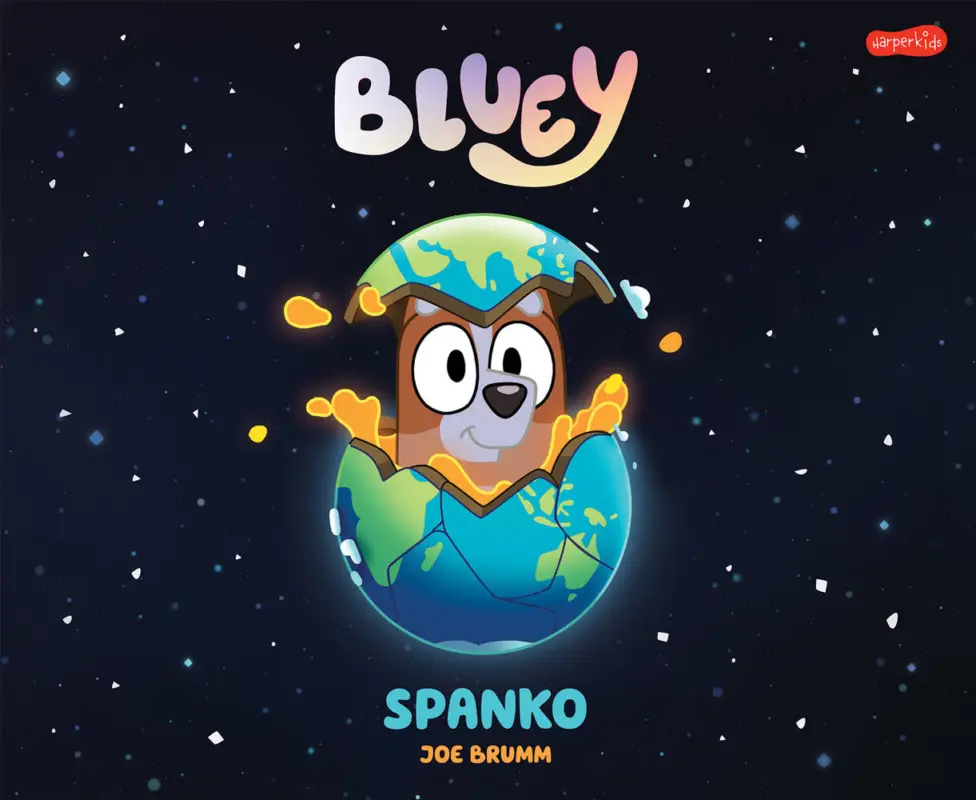 Bezpieczne zakupy Bluey. Spanko