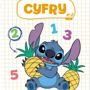 Zniżka Disney uczy Stitch Ćwiczenia z naklejkami cyfry UDN-9306