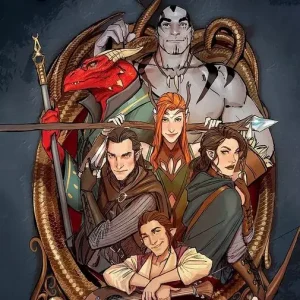 Wysoka jakość Początek. Critical Role: Vox Machina. Tom 1