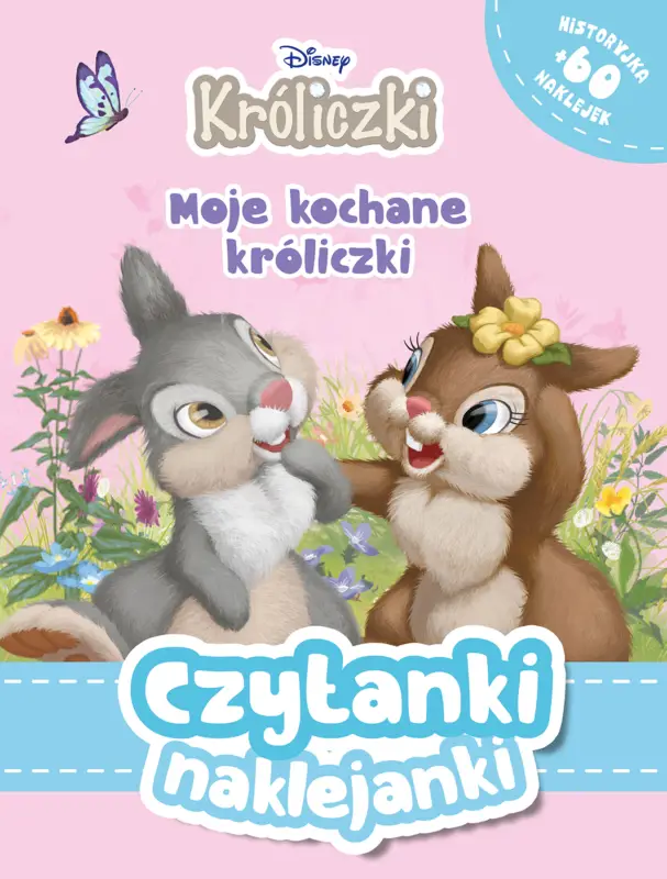 Czytanki naklejanki. Moje kochane króliczki. Disney Króliczki Nie przegap