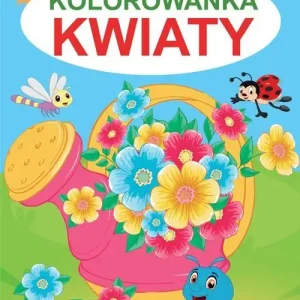 Premium Kwiaty kolorowanka