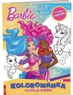 BARBIE DREAMTOPIA. KOLOROWANKA WEDŁUG KODU Tylko dziś