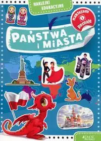 Zamów teraz Naklejki edukacyjne. Państwa i miasta