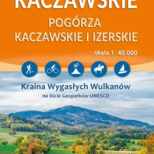 Dodaj do koszyka Góry Kaczawskie Pogórza Kaczawskie i Izerskie mapa laminowana skala 1 : 40 000