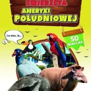 Kolorowanka edukacyjna Zwierzęta Ameryki Południowej Wybór klientów