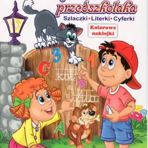 Tani Książeczka przedszkolaka z naklejkami