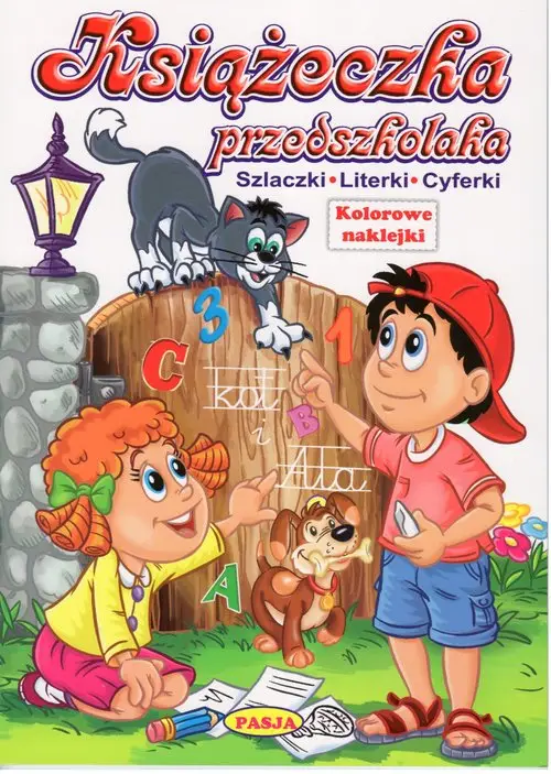 Tani Książeczka przedszkolaka z naklejkami