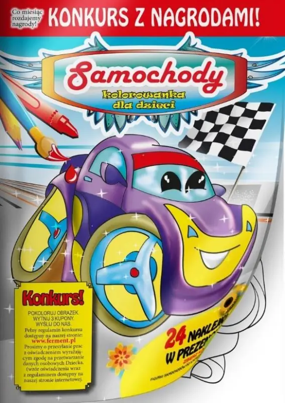 Kolorowanka samochody 210 Niska cena