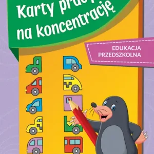 Karty pracy na koncentrację edukacja przedszkolna Niska cena