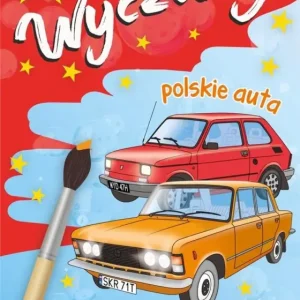 Tylko do końca tygodnia Malowanka Wodna A4 Wyczaruj polskie auta. Malowanki wodne SKRZAT 072341