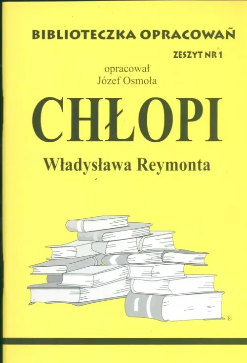 Cena promocyjna Chłopi. Biblioteczka opracowań. Zeszyt nr 1