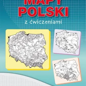 Bezpieczna płatność Konturowe mapy Polski z ćwiczeniami