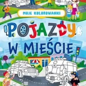 Pojazdy w mieście. Moje kolorowanki Premium