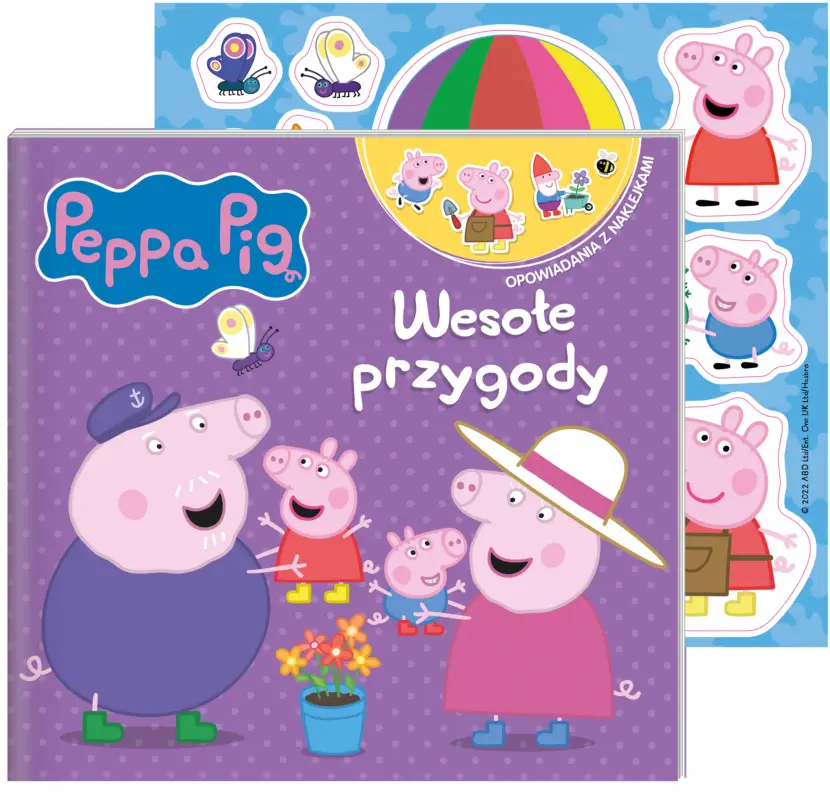 Peppa Pig. Opowiadania z naklejkami. Wesołe przygody Łatwy zwrot
